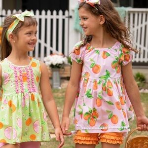 NEW Eleanor Rose Fresh Cut Summer Surprise Peach Outfit